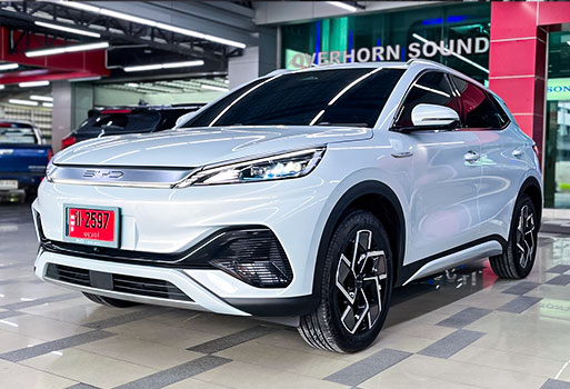 ผลงานติดตั้งเครื่องเสียงรถยนต์ BYD ATTO3